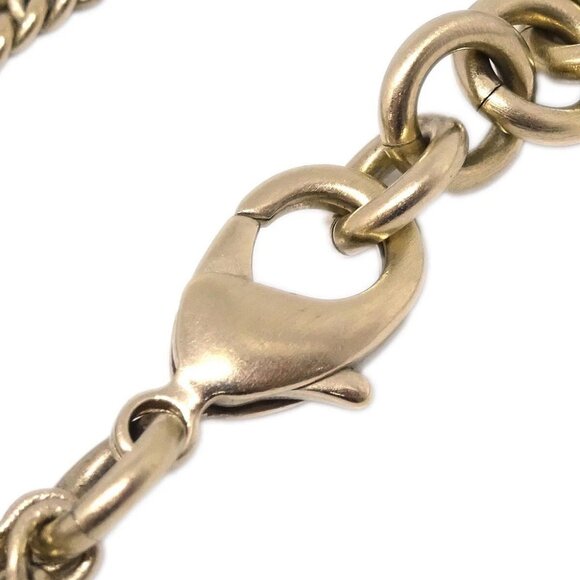 Chanel Chain Bracelet Gold Rhinestone 05A 194923 - Picture 3 of 4